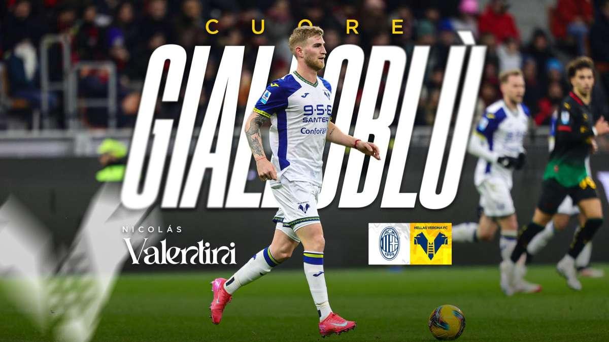 Cuore Gialloblù: Milan-Verona, il più votato è Valentini