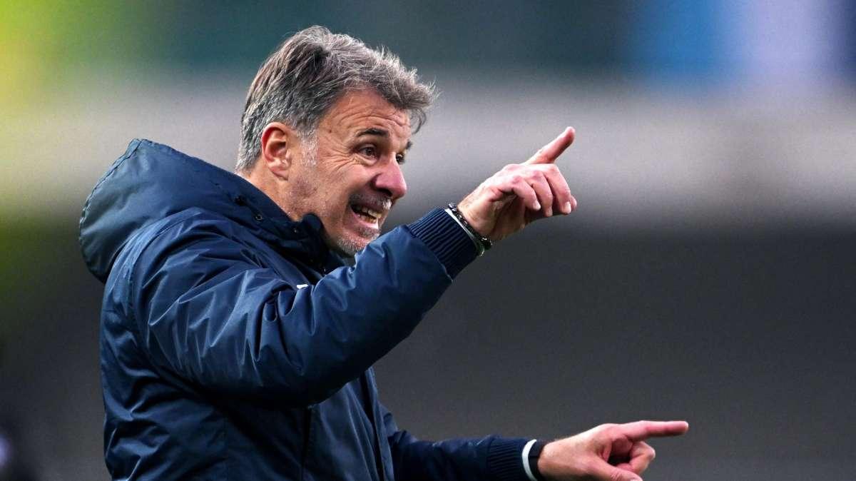 Verona-Frosinone 1-1, Baroni: «Pareggio a parte, sono soddisfatto della prestazione della squadra»