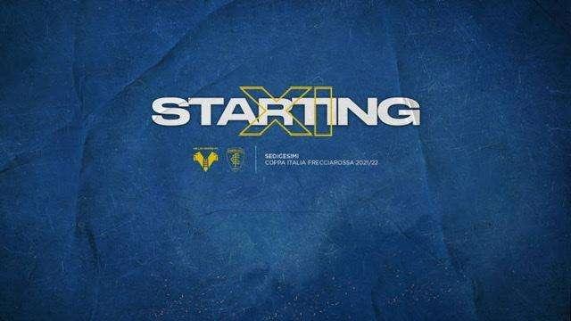 Coppa Italia, Verona-Empoli: le formazioni ufficiali