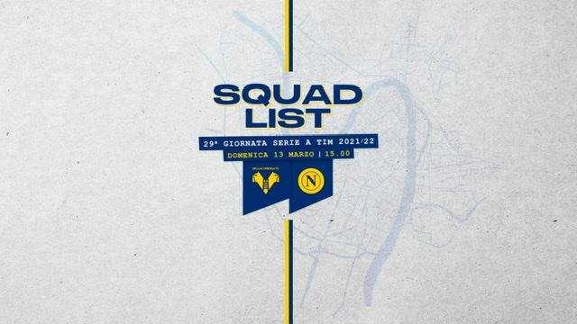Verona-Napoli: i 22 gialloblù convocati di Igor Tudor, out Lasagna e Frabotta