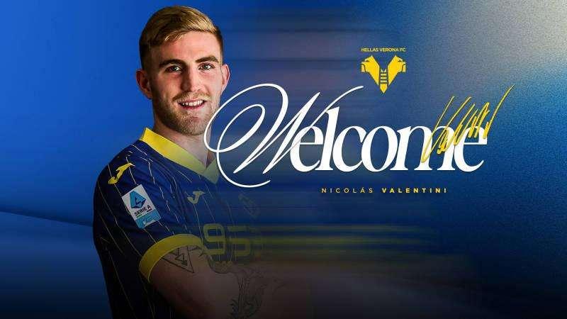 UFFICIALE - Mercato Verona: Nicolas Valentini è un nuovo giocatore gialloblù