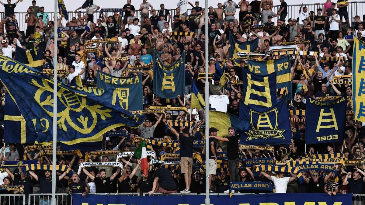 Venezia-Verona: un migliaio i tifosi gialloblù sugli spalti del 'Penzo"
