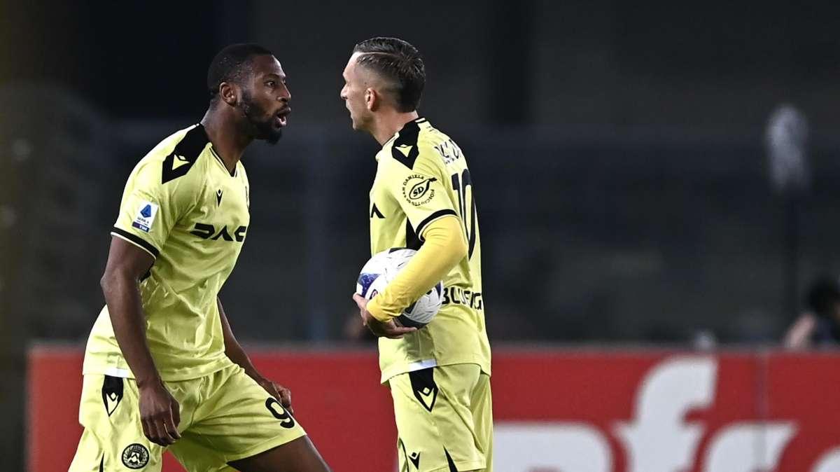 Verona-Udinese 1-2: terzo ko consecutivo per l'Hellas