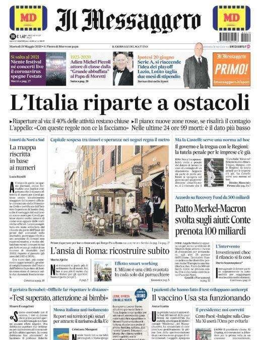 Il Messaggero: "Serie A, si riaccende l'idea playoff"