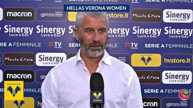 Hellas Verona Women, Tommasi: «Lavoriamo per migliorare gara dopo gara»