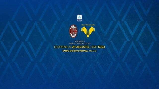 Hellas Verona Women: esordio in campionato in casa del Milan