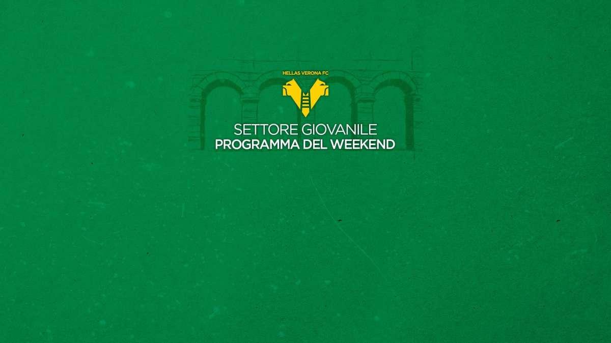 Settore Giovanile: il programma del fine settimana