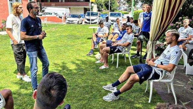 Hellas, Primiero: visita ai gialloblù del numero uno dell'AIC Umberto Calcagno