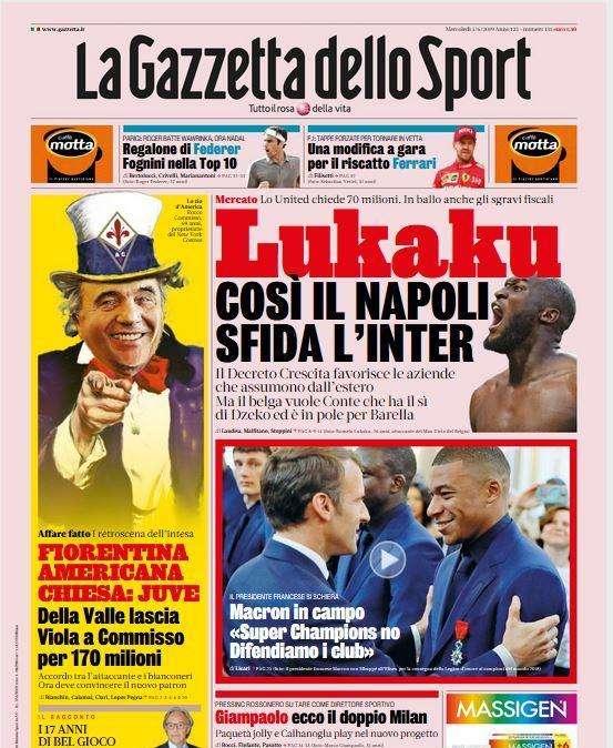 GdS - "Boom stranieri. Una norma cambia il calcio italiano"