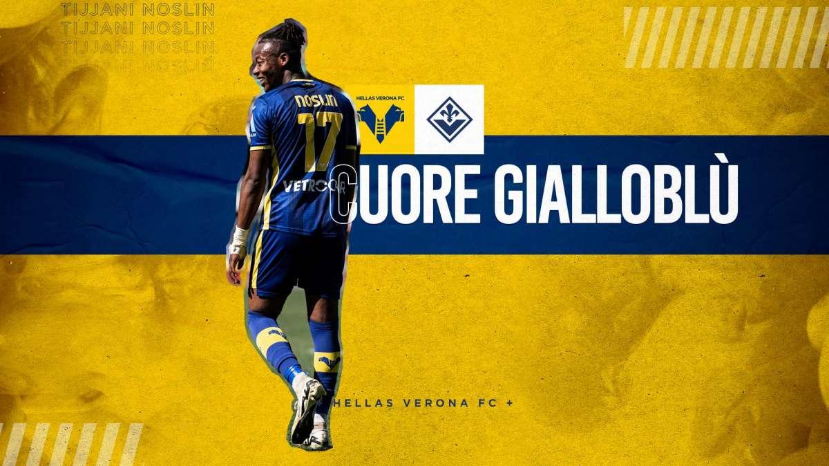 Cuore Gialloblù: Noslin il più votato di Verona-Fiorentina
