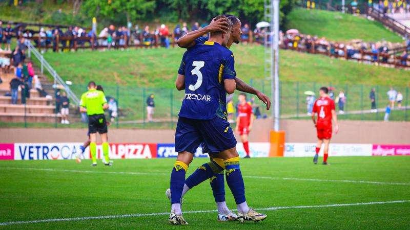 Amichevole Sudtirol-Hellas Verona 2-2, il tabellino dell'incontro