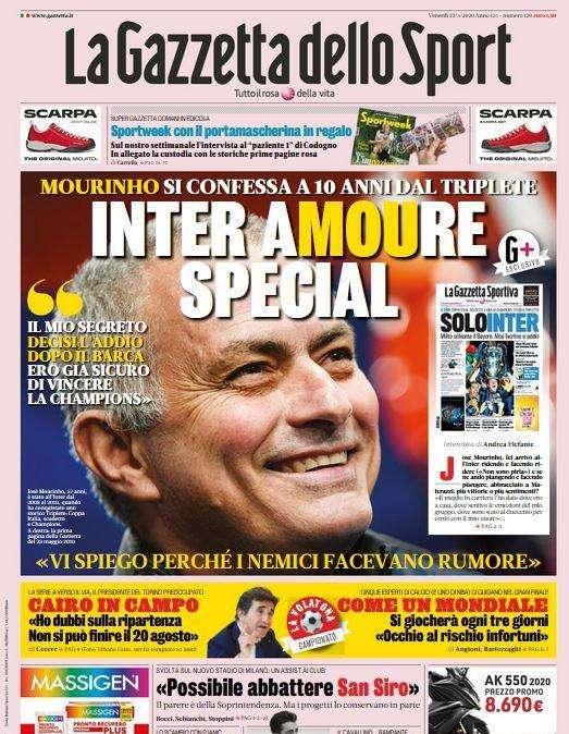 Gazzetta dello Sport: "Come un Mondiale: si giocherà ogni tre giorni"