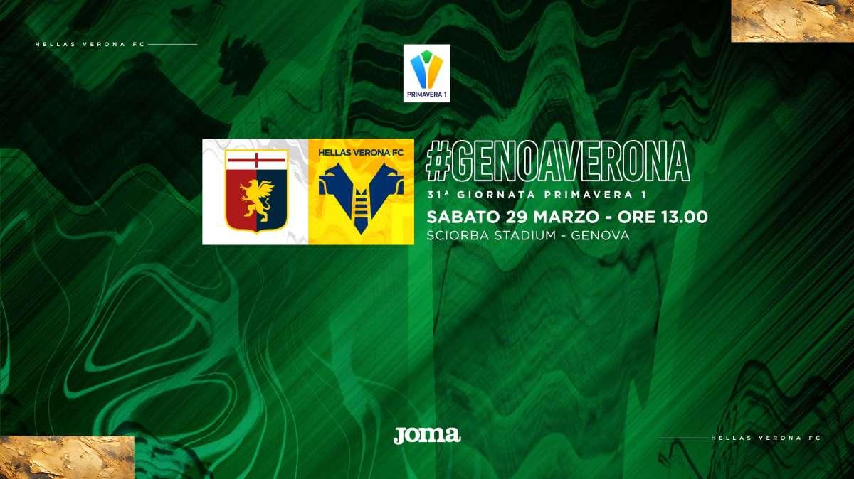 Primavera: sabato gialloblù in trasferta in casa del Genoa