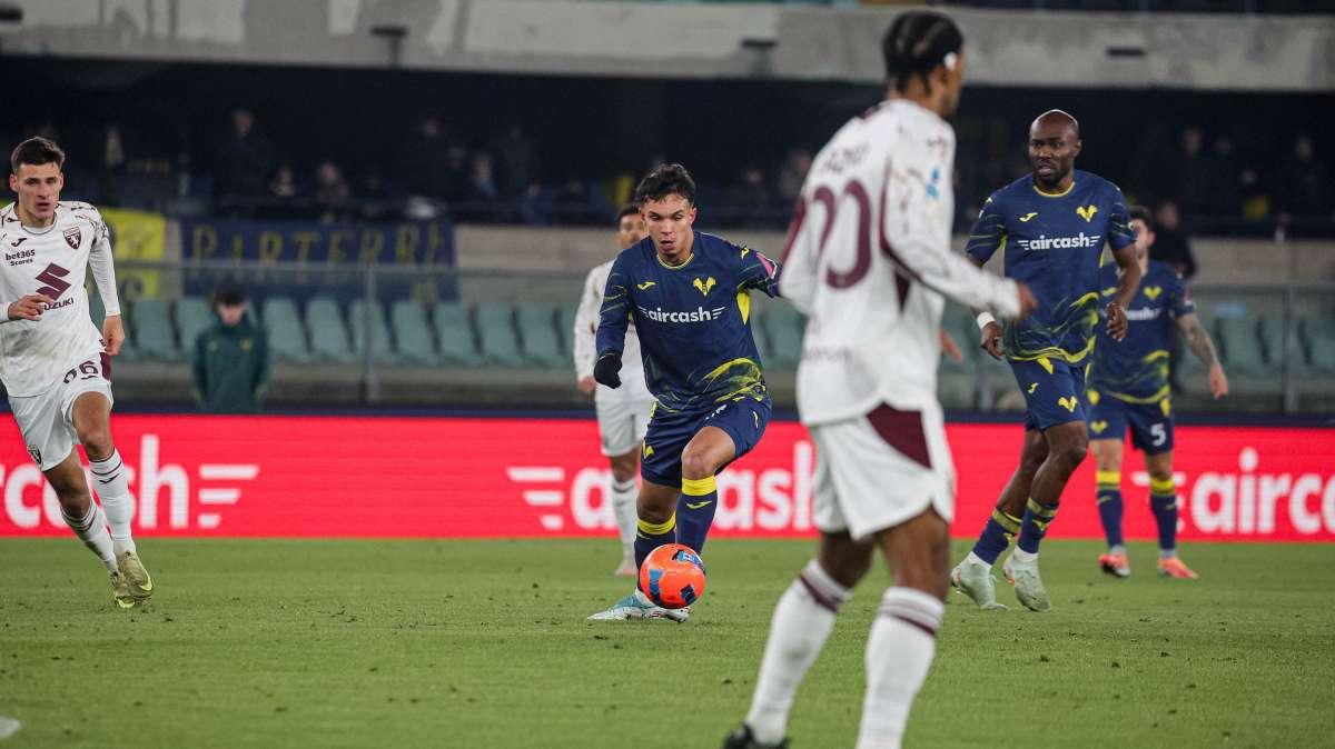 Hellas Verona - Torino : 0-3, il tabellino dell'incontro