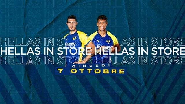 Hellas in Store: appuntamento con Ruegg e Faraoni