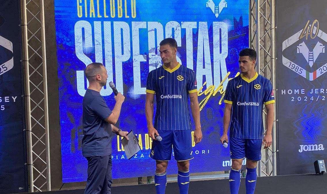 Hellas Verona: presentata la nuova maglia Home Kit 2024/2025