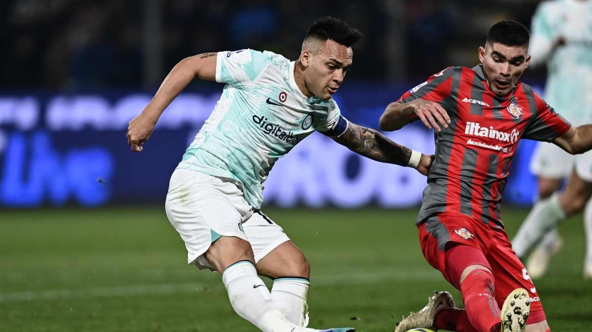 Serie A, 20^ giornata - Cremonese-Inter 1-2, grigiorossi sempre più ultimi
