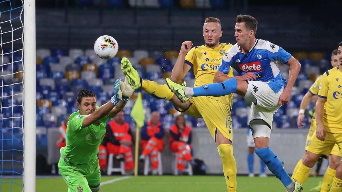 Napoli - Verona: 39 i precedenti in Campania, solo tre i successi gialloblù