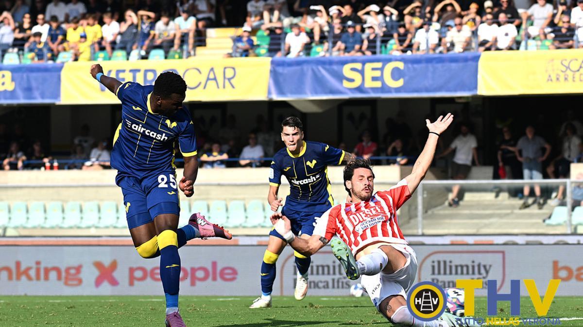 Verona-Vicenza 2-1, il tabellino dell'incontro