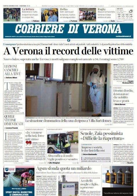 Corriere di Verona: "Hellas, Setti: 'Siamo per la ripresa'