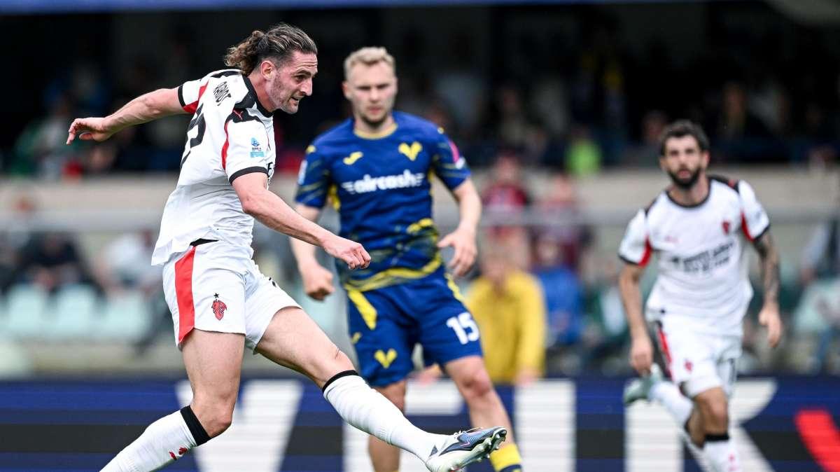 Verona - Milan 0-1, il tabellino dell'incontro