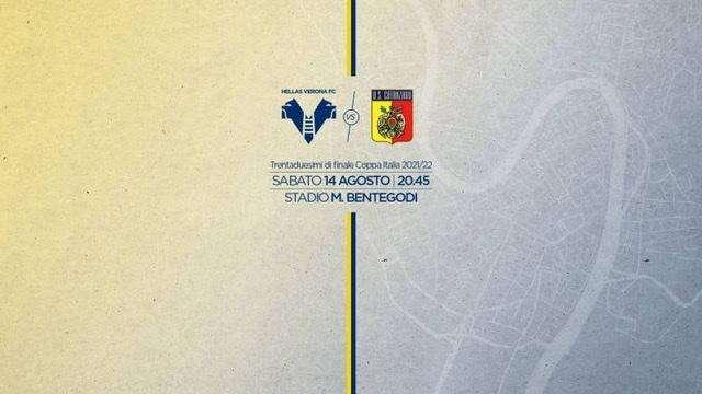 Hellas, Coppa Italia: sfida con il Catanzaro