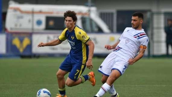 Primavera: Verona-Sampdoria 4-4, pareggio pirotecnico 