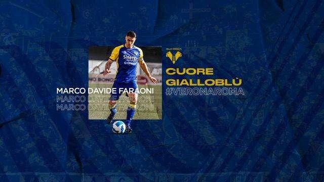 Marco Davide Faraoni "Cuore Gialloblù" di Verona-Napoli