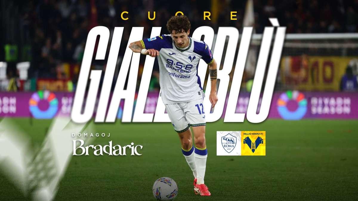Cuore Gialloblù: Verona-Roma 1-0, prima vittoria per Bradaric