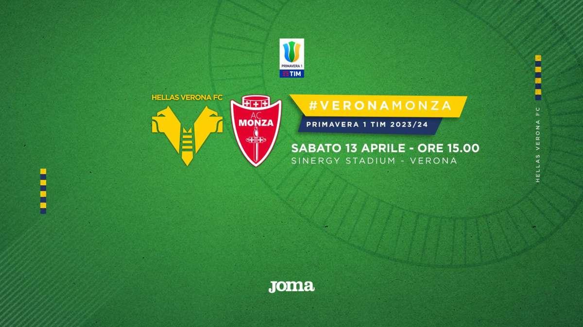 Primavera: sabato sfida casalinga contro il Monza