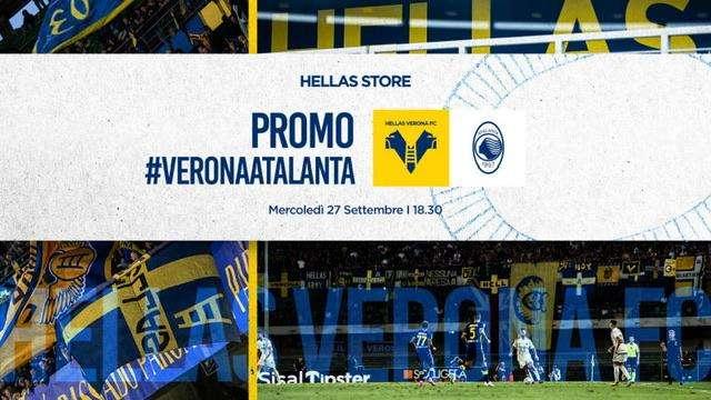 Hellas Verona Store: promozione per la partita Verona-Atalanta