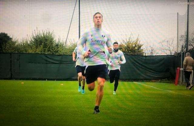 Hellas Verona: allenamento odierno