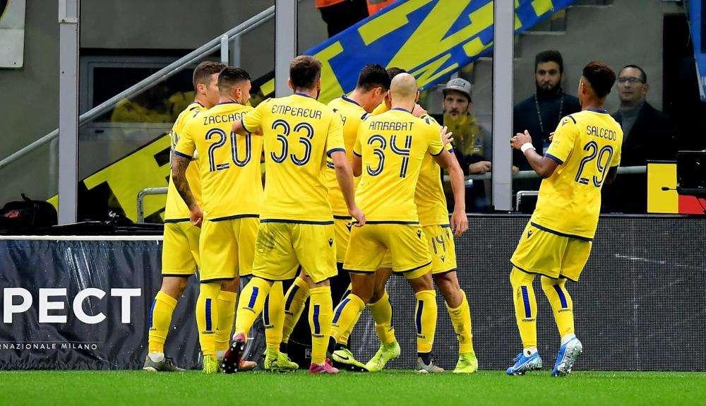 Sampdoria - Verona: sono cinque i diffidati in casa gialloblù