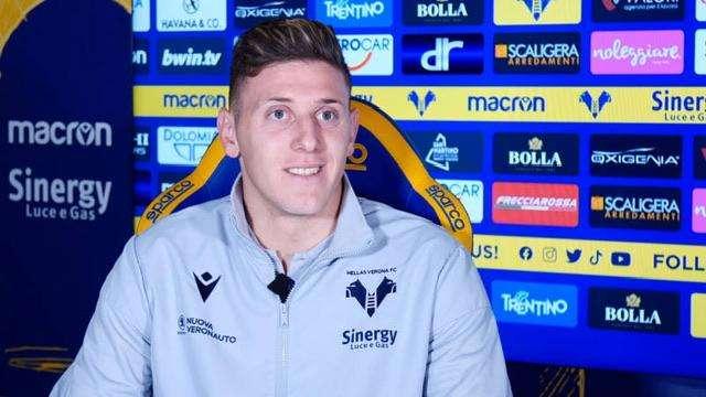 Verona, Gaich : «Felice di essere qui e di aver trovato già spazio, voglio aiutare la squadra a uscire da questo momento particolare»