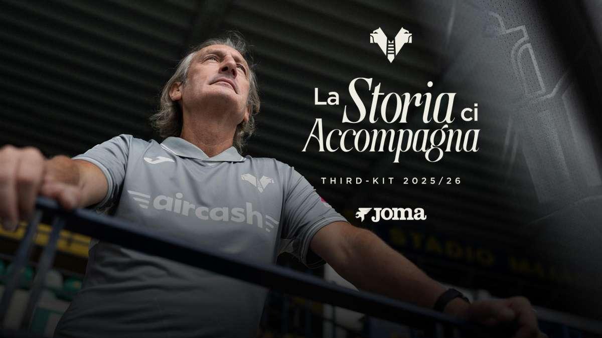 Diego Caverzan, testimonial della terza maglia: "È una maglia gloriosa, una seconda pelle"