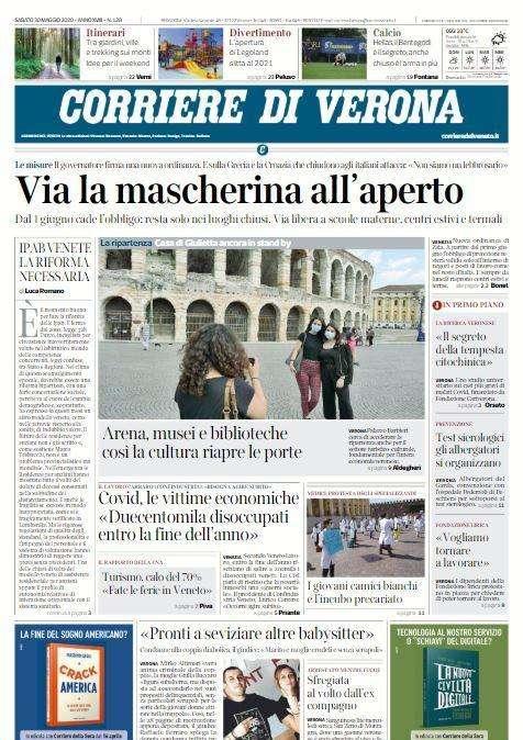 Corriere di Verona: "Hellas, il Bentegodi è il segreto: anche chiuso è l'arma in più"