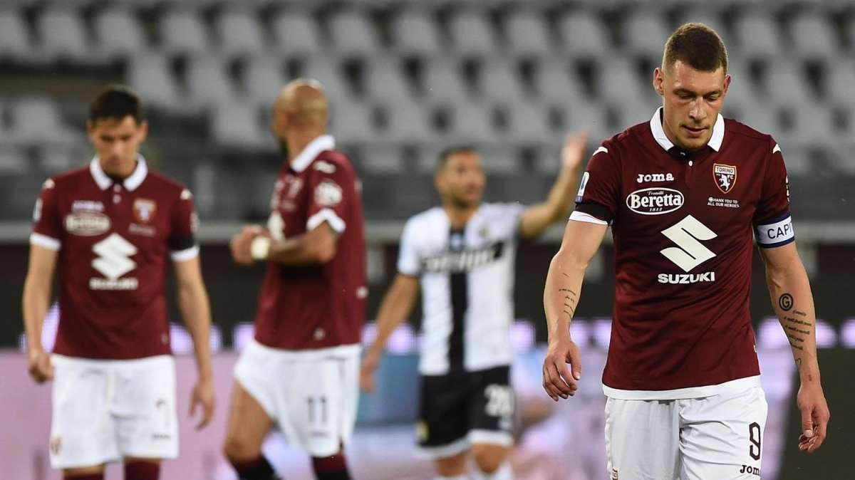 Serie A 34^ giornata: Torino-Parma 1-0, ducali retrocessi in serie B