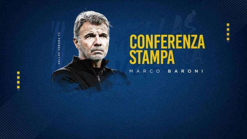 Verso Verona-Torino: sabato la conferenza stampa di Marco Baroni