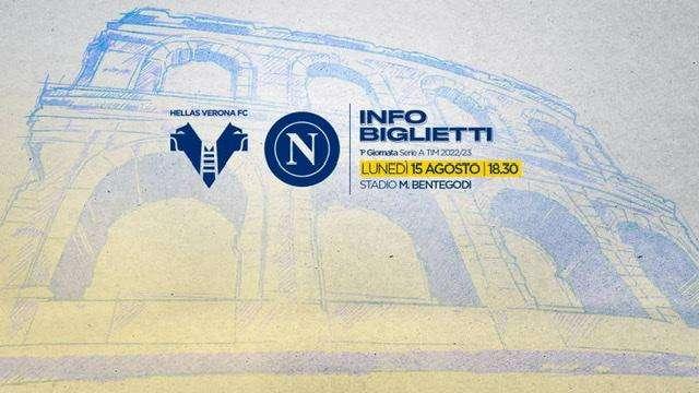 Verona-Napoli: biglietti in vendita anche nel giorno della gara, escluso il settore OSPITi