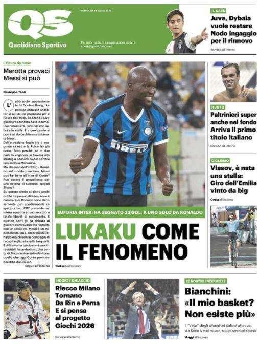 QS - Dybala vuole restare, Lukaku fenomeno 