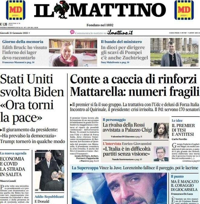 Il Mattino - Non ci resta che piangere 