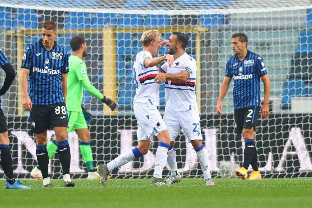 Serie A: Atalanta-Sampdoria 1-3