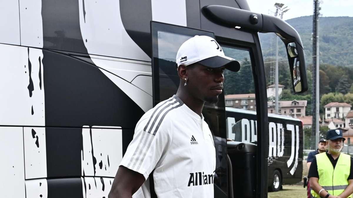 Grande ovazione per Pogba quando è entrato allo Stadium 