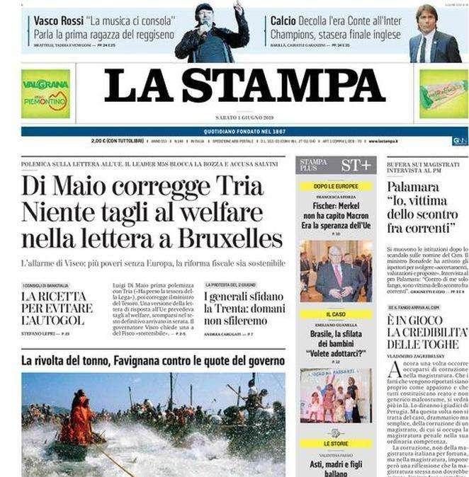La Stampa - Sarri, via libera alla Juve 