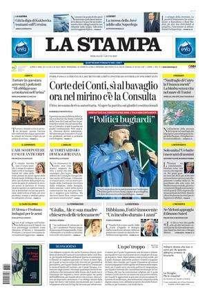 La Stampa - Lo strappo