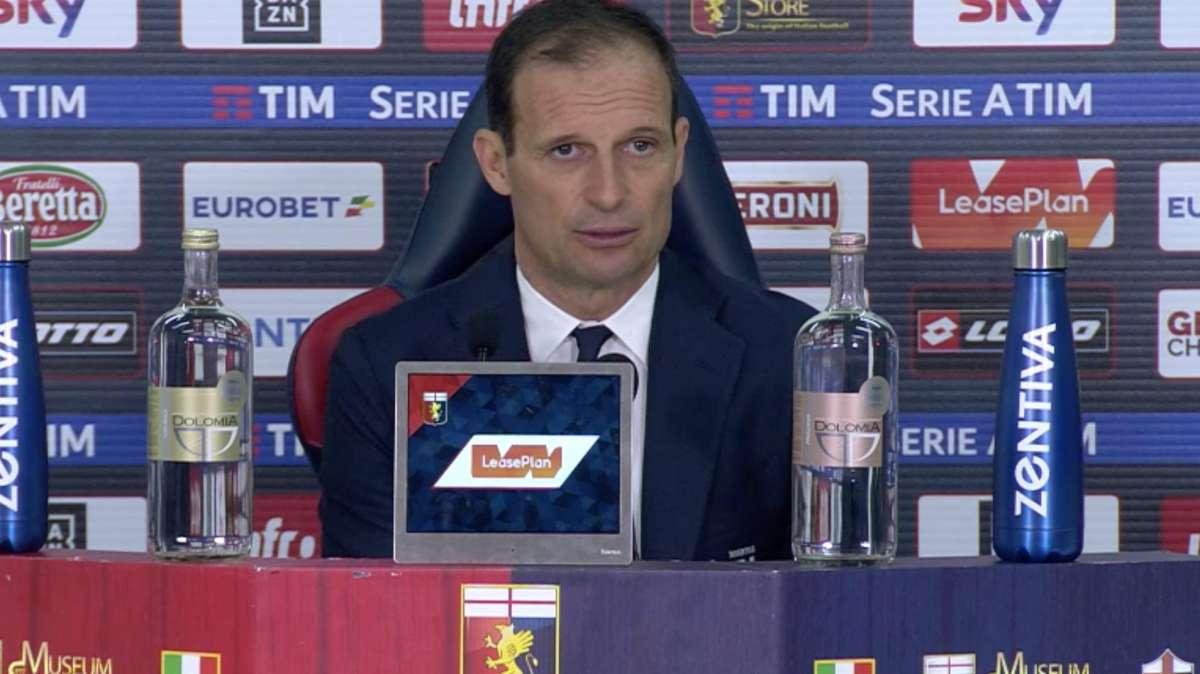 LIVE TJ - ALLEGRI in conferenza: "Speso molto negli ultimi 23 giorni, ora restiamo sereni. Gol Sturaro ci ha tagliato le gambe. Ronaldo? Neanche col Padre Eterno avremmo fatto risultato"
