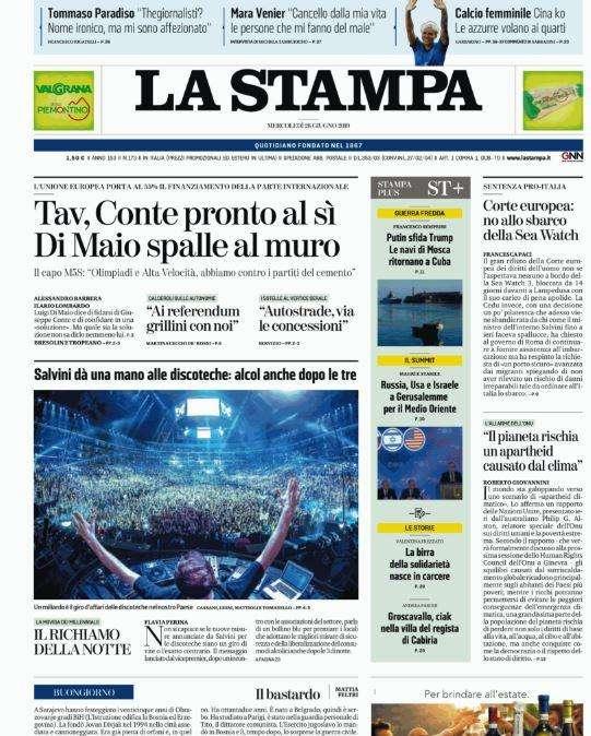 La Stampa - Juve, assalto a Zaniolo, scambio con Higuain 