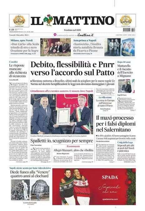 Il Mattino - Allegri e Mazzarri, altro che ribollita 