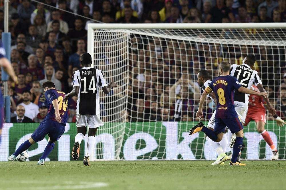 1ª g. Champions League) Barcellona 3 Juventus 0 (Stagione 2017 - 2018)