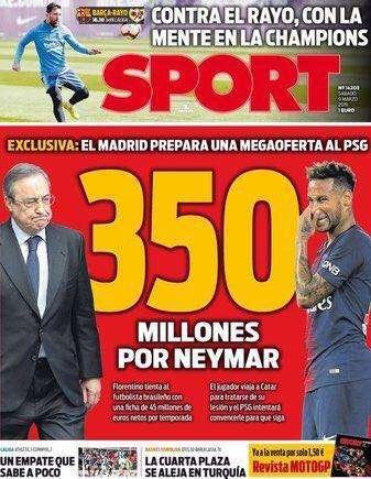 350 milioni per Neymar 
